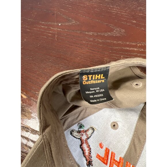 Stihl Outfitters 2008 Embroidered Hunting Dog & Pheasant Hat X3 - Picture 5 of 5